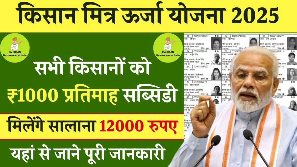 Kisan Mitra Urja Yojana