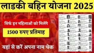 Ladki Bahin Yojana Beneficiary List